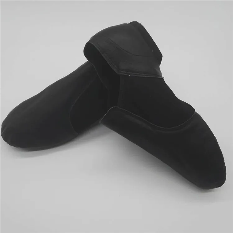 
Fast delivery stretch dance jazz shoes slip on for wholesale 