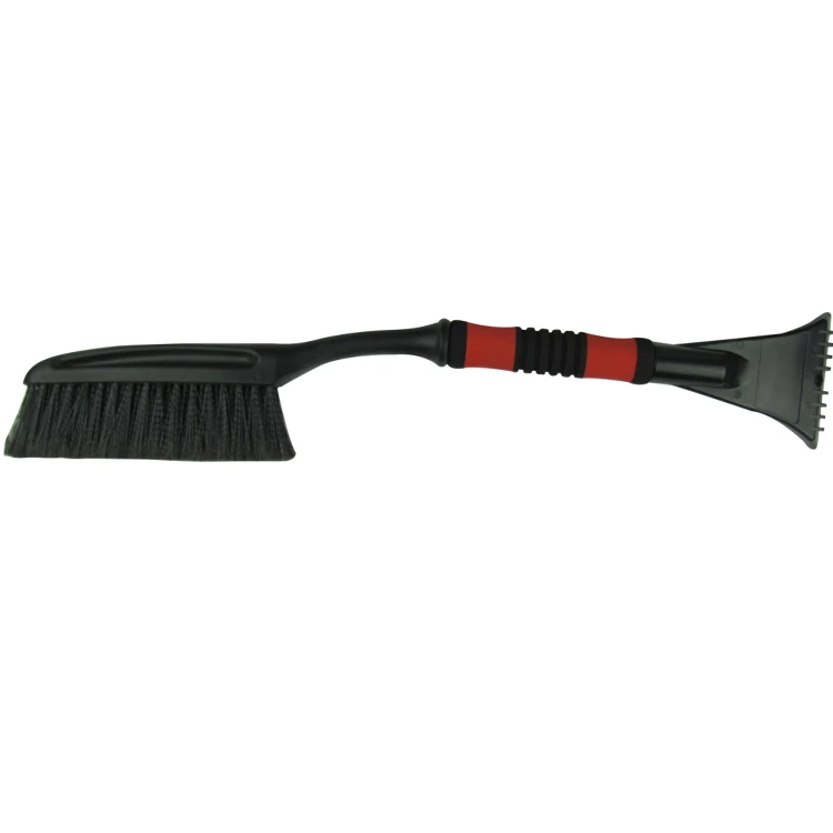 Long-handled plastic ice scraper with brush Snow Broom / Ice Scraper