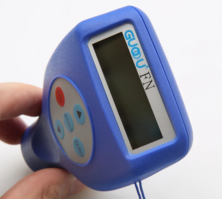 Compact and portable super easy operate paint coating thickness measuring instrument gauge