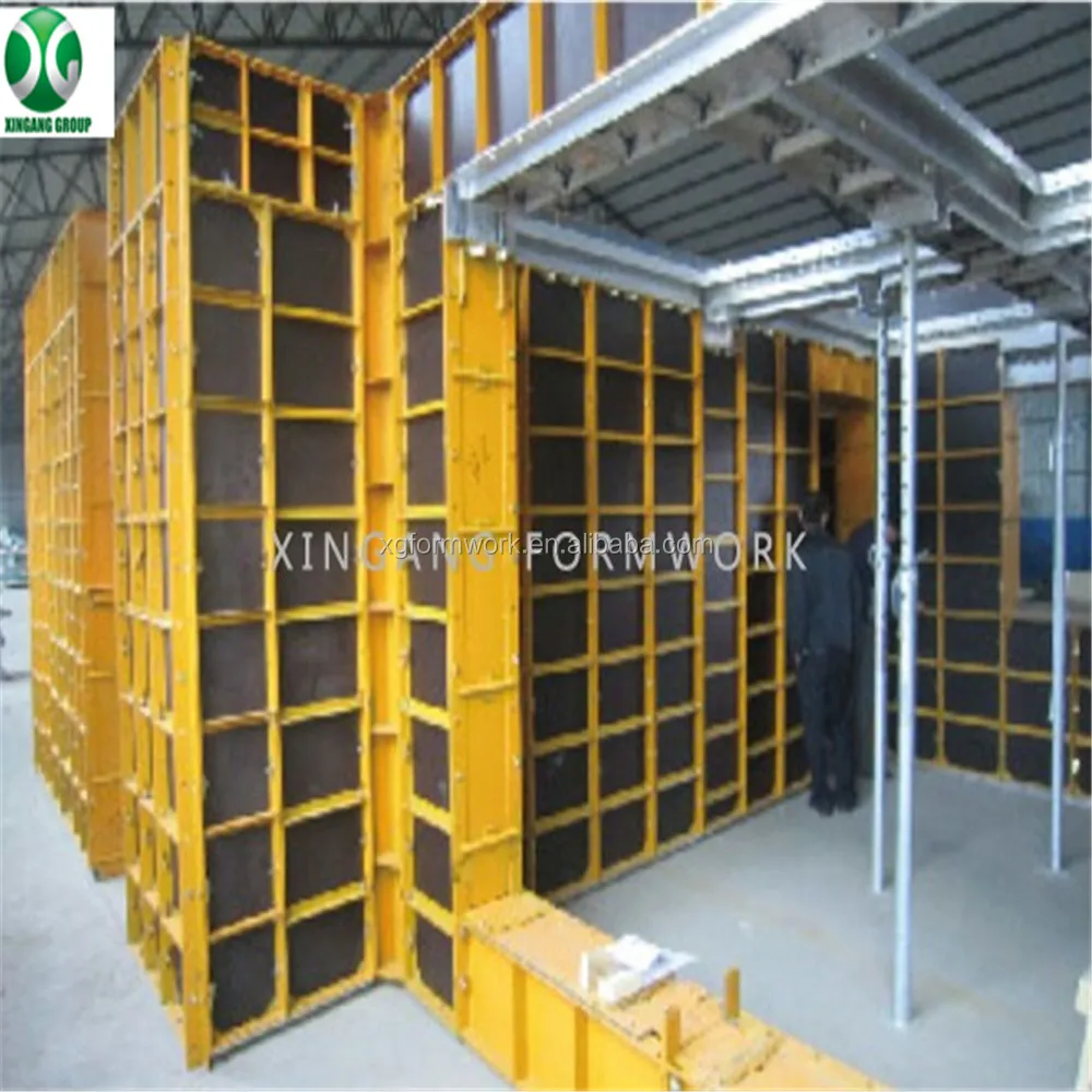 construction paint plywood steel frame euro formwork