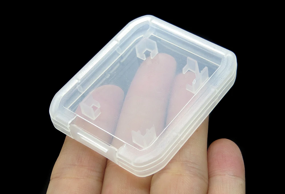 Plastic Storage Case Organizer Holder SD Card Holder Box