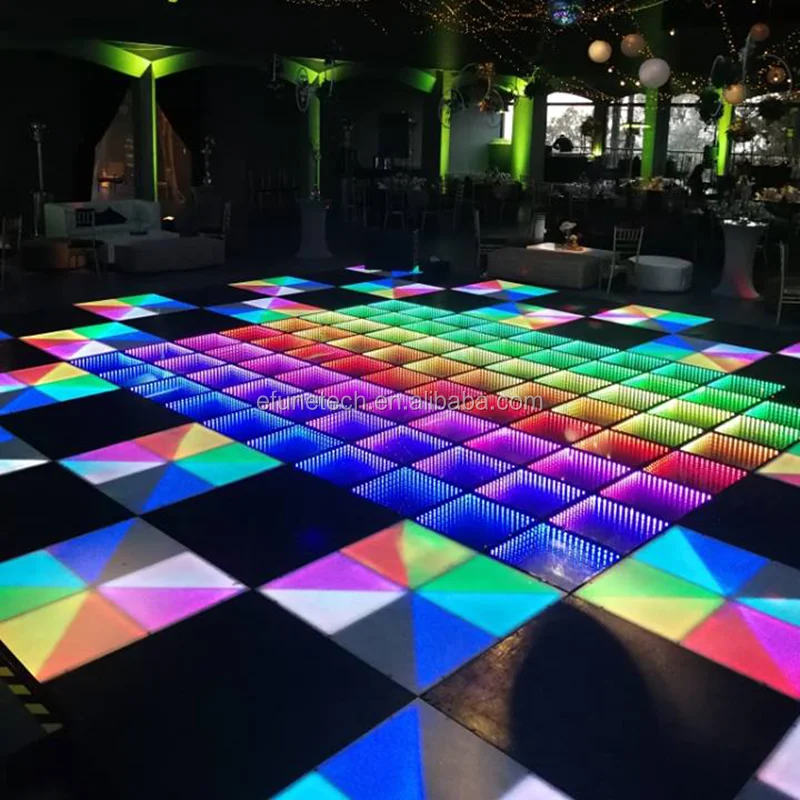 3d mirror led dance floor