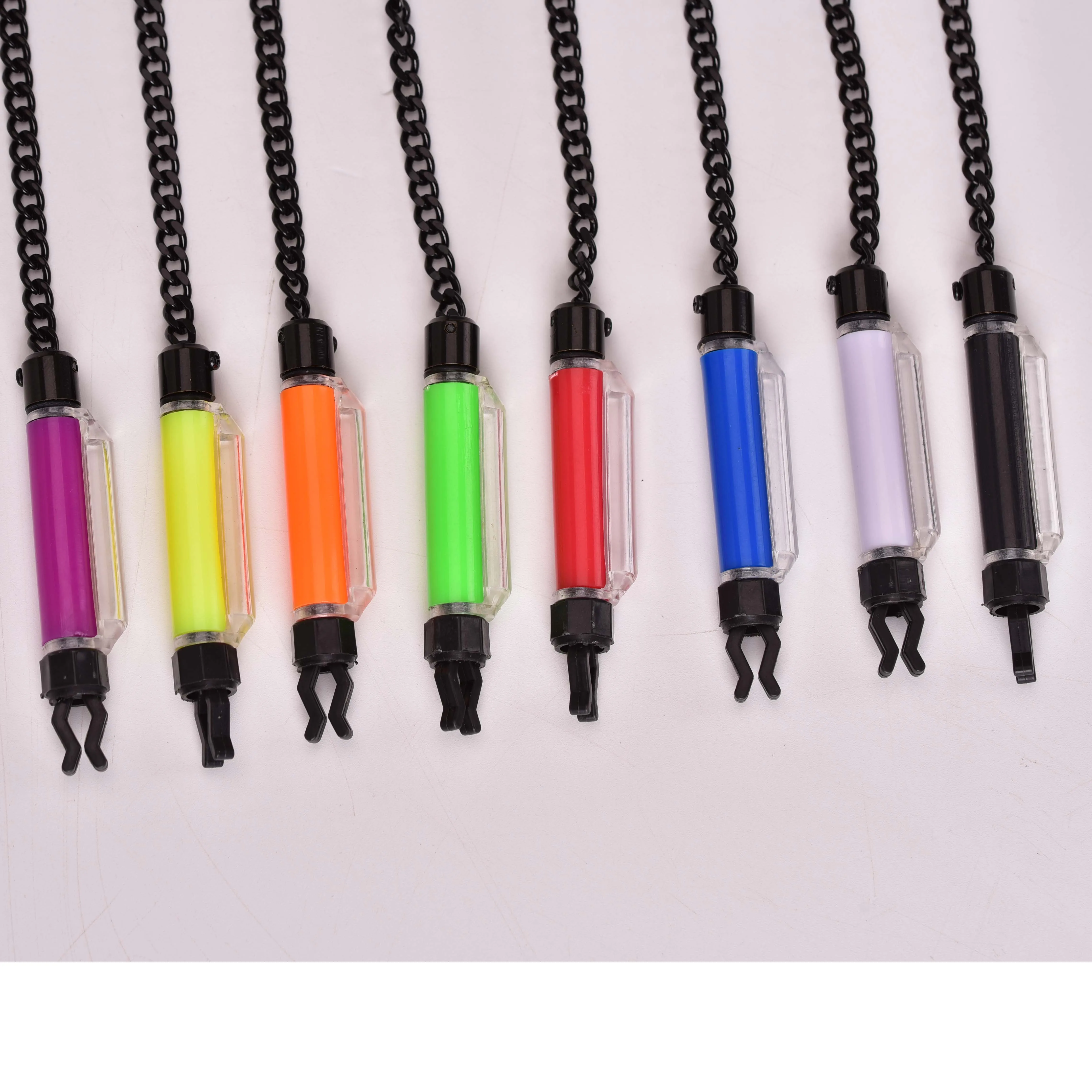 High Quality Popular Stainless Steel Chain Carp Fishing Swingers Bobbin  Indicators For Carp Fishing Bite Alarm