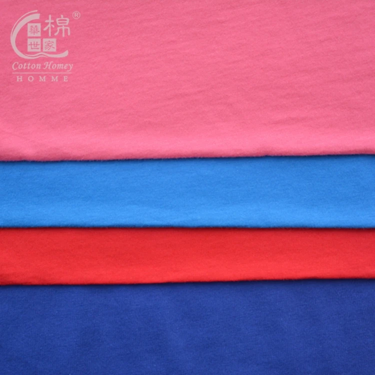 Оптовая Продажа High End 100% чесаный хлопок, трикотажное полотно рулонов