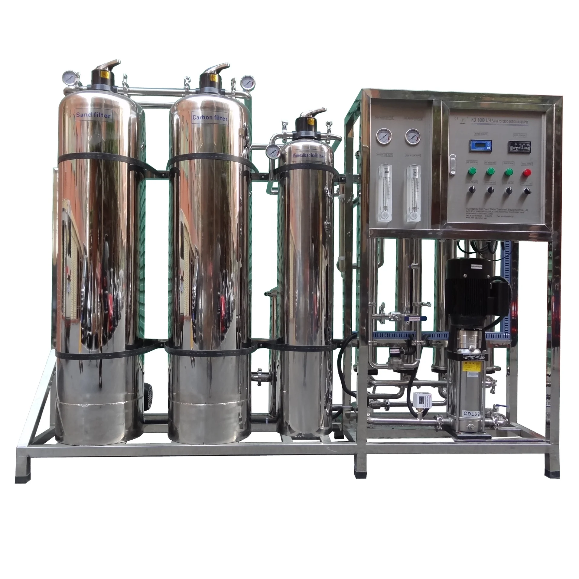 Factory direct sales 500L/H bottled drinking water reverse osmosis systems