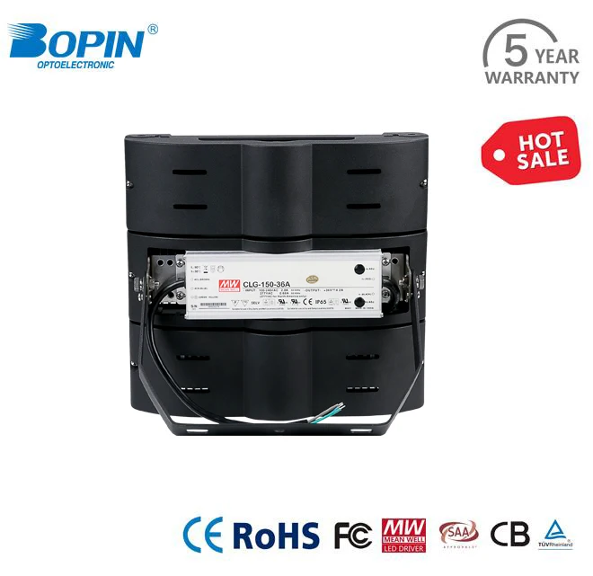 
BOPIN high power 180w led tunnel light with different lens 