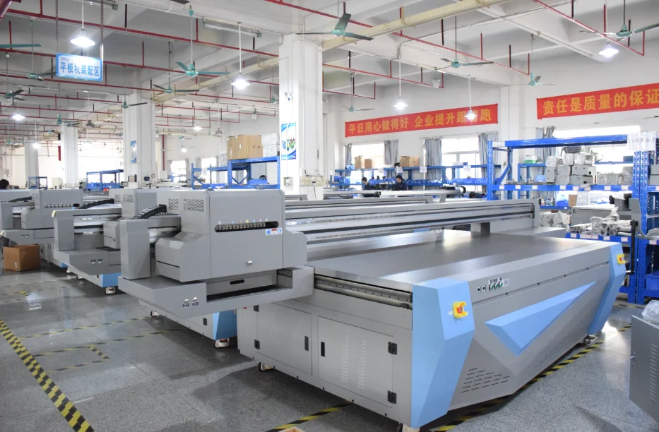 Fortune YF-2513G uv flatbed printer with ricoh gen5 head for varnish printing