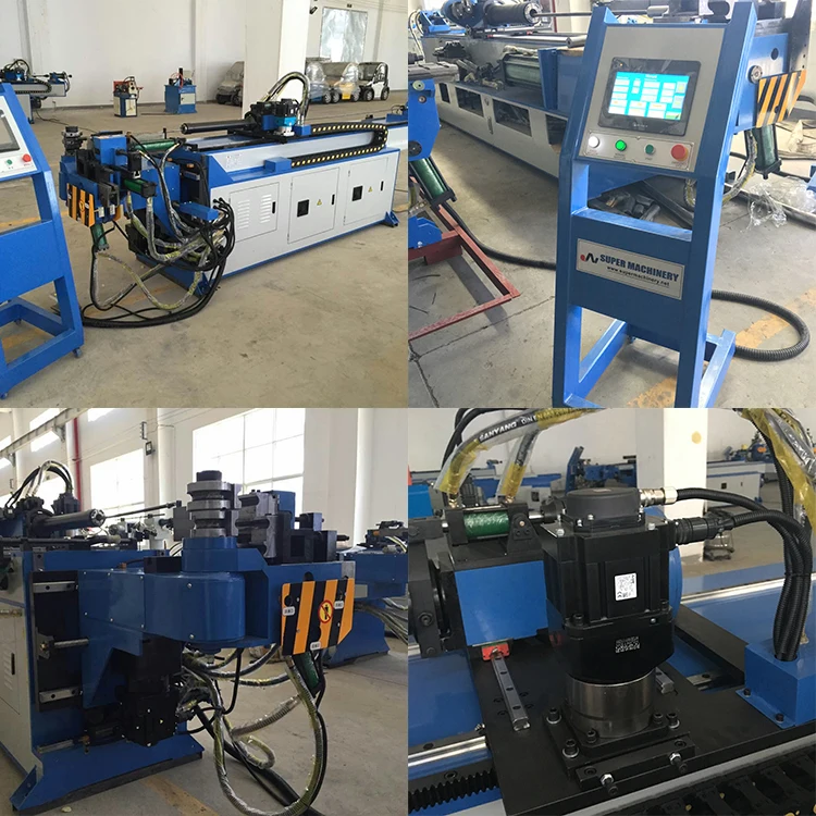 5 Axis Muffler Pipe Mandrel Tube Bender CNC Pipe Bending Machine