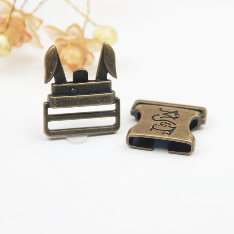 Bag Hanger Fixed Single Adjuster Quick Side Release metal suspender adjuster industrial buckle