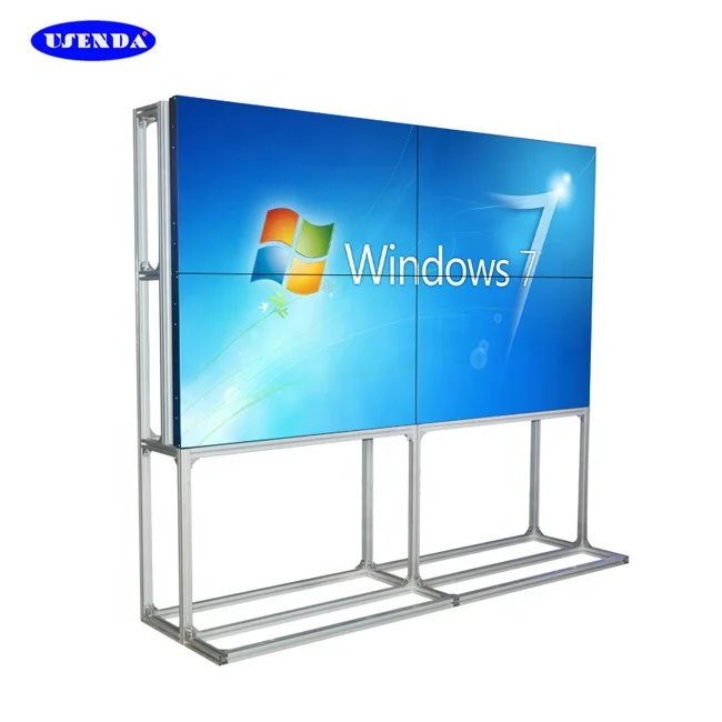 49 inch  4x5  video broadcast lcd  TV wall with  3840x2160 P resolution