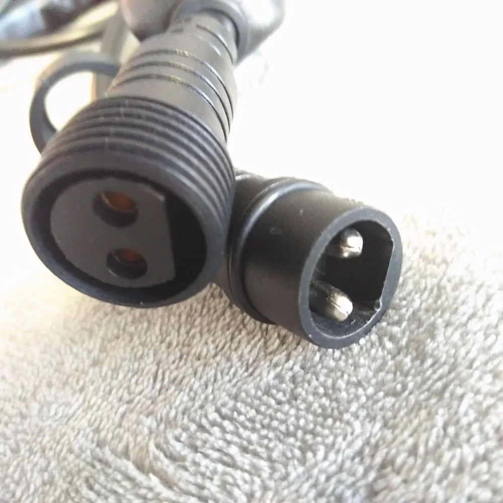 S14 48ft  IP65 Waterproof LED Filament String Lights With US/EU Male And Plug 120V/220V E26