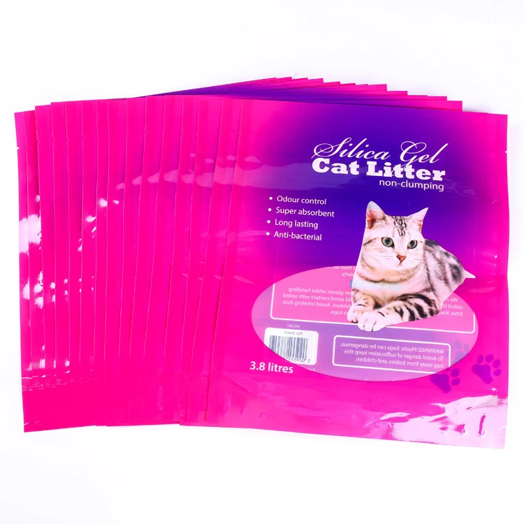 
2.5kh 5kg 10kg Flat bottom cat litter packaging bag 
