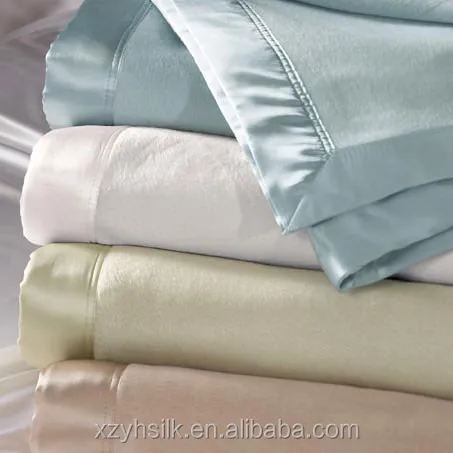 
Luxury 100%Mulberry Silk Fleece Blanket,Silk Touch Blanket 