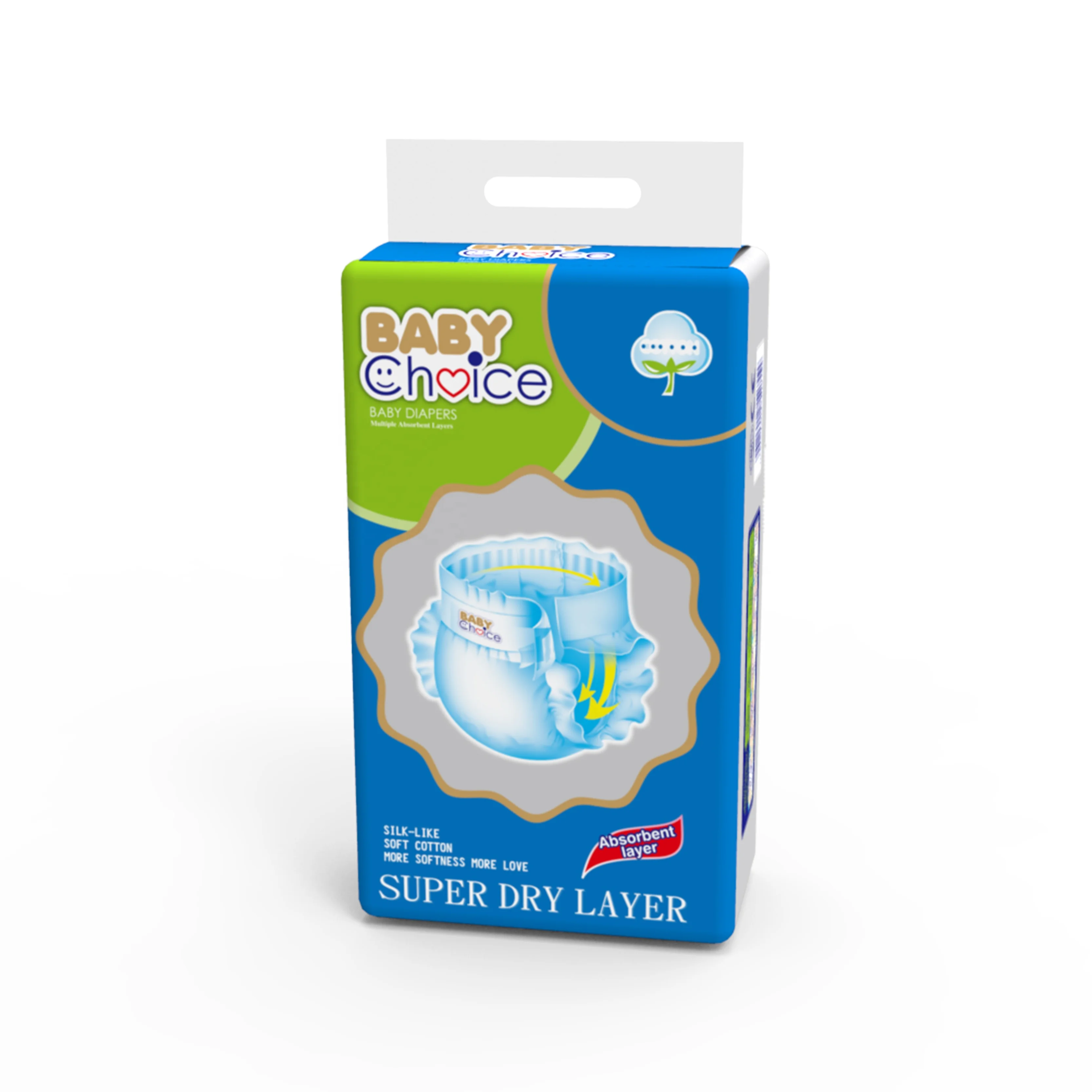 Babychoice Same Quality Like Softcare Soft Breathable Baby Diaper in Bales Companies Looking for Distributors