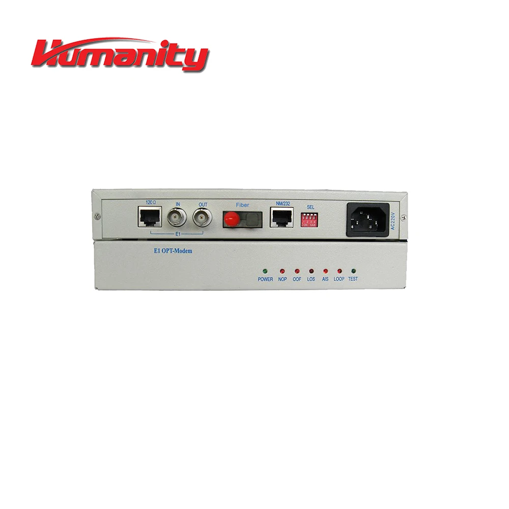 Humanity G.703 E1 Fiber Optical Modem