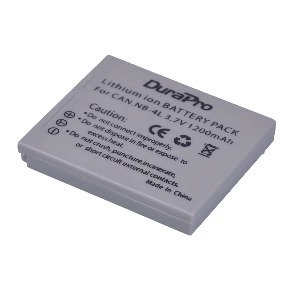 NB-4L NB 4L NB4L Camera Battery for Canon IXUS 50 55 60 65 80 75 100 I20 110 115 120 130 IS 117 220 225 230 255 HS SD780 SD960