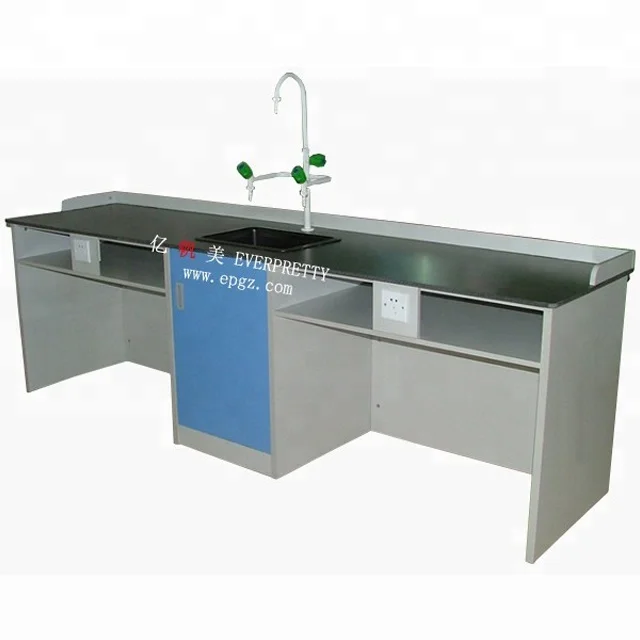 chemistry bench laboratory equipment lab table furniture with water sink