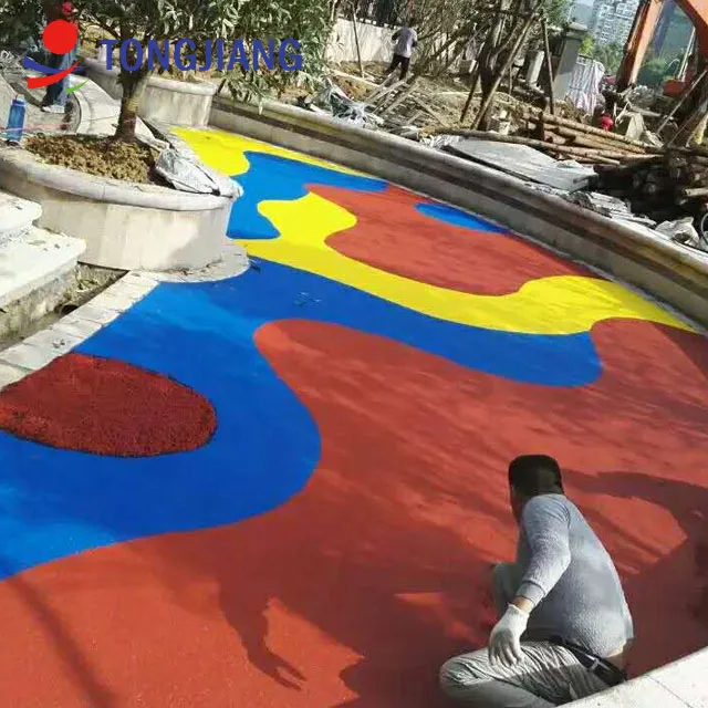 TJ Colored Epdm Crumb Rubber Epdm Granules 10%-20% gel content