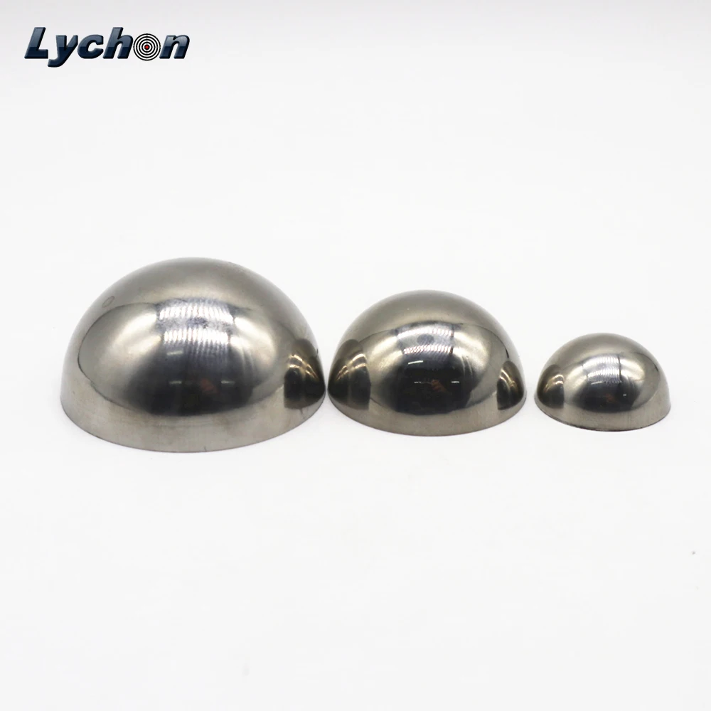 stainless steel hemisphere 100mm 90mm hollow half steel ball