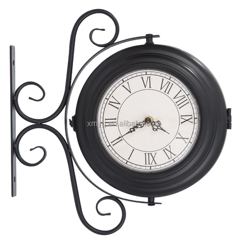 10' Clock Mechanism Double Sides Outdoor Clock Street Clock