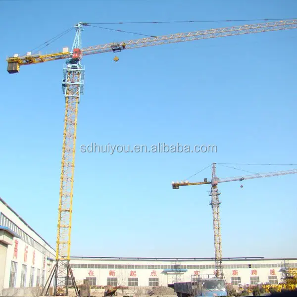 
Shandong Jinan tower crane manufacture NEW reliable quality QTZ63 TC5610 6 ton tower crane price 