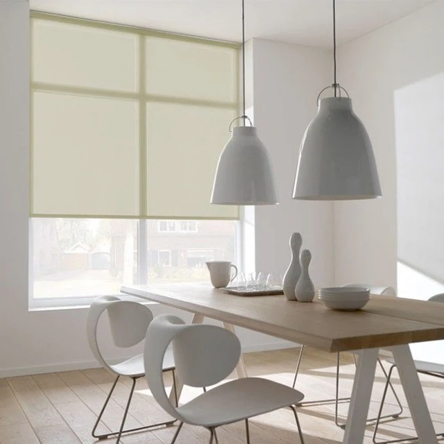 Custom made stick on roller blind mechanism