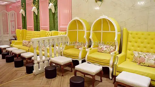 Luxury Queen Spa Pedicure High Back Chair