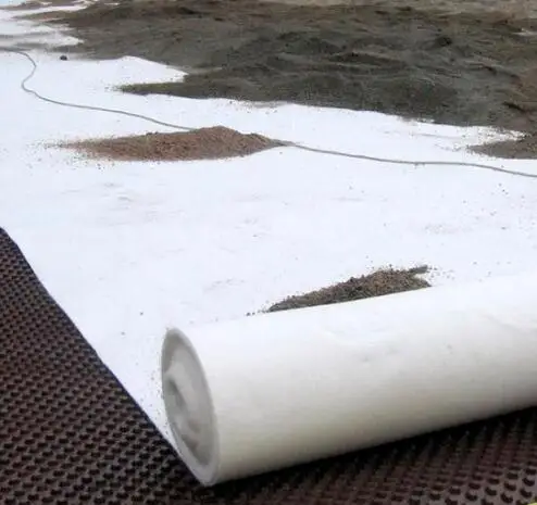 
Polyester non woven geotextile / polypropylene PP nonwoven geo textile Price 