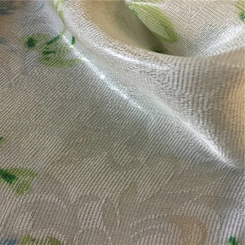 Шелковая люрексная блестящая парча/жаккардовая ткань с принтом