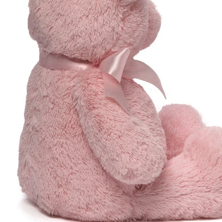 
Small plush pink color huge wedding favor couple teddy bear 