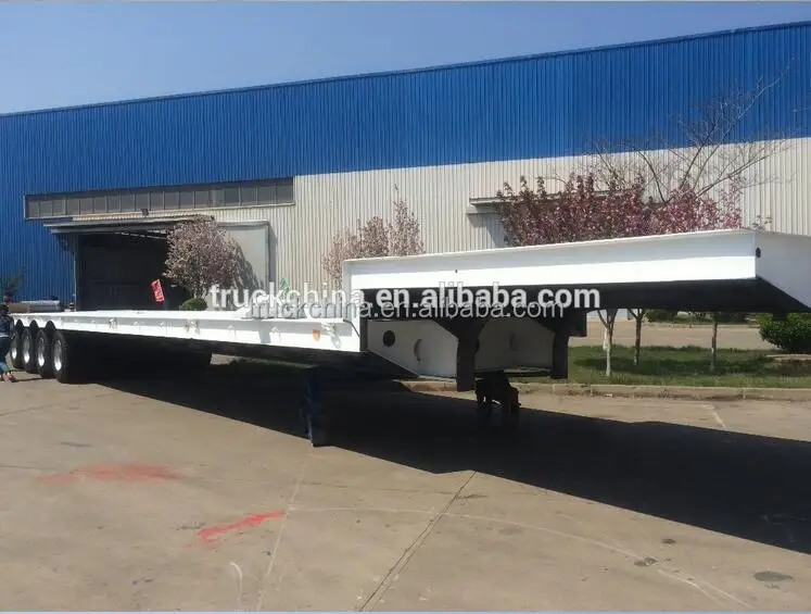 CIMC 4 Axle Excavator Transport Trailer 200 Ton Heavy Truck