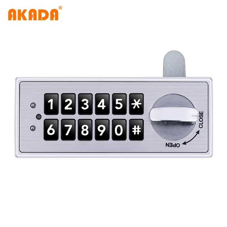 Metal keyless keypad NFC intelligent electronic digital cabinet drawer locker lock for gym swimming pool