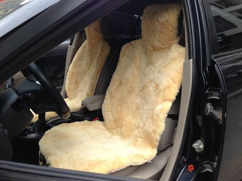 Super Cheap Auto Australia Sheep Long Fur Car Seat Covers