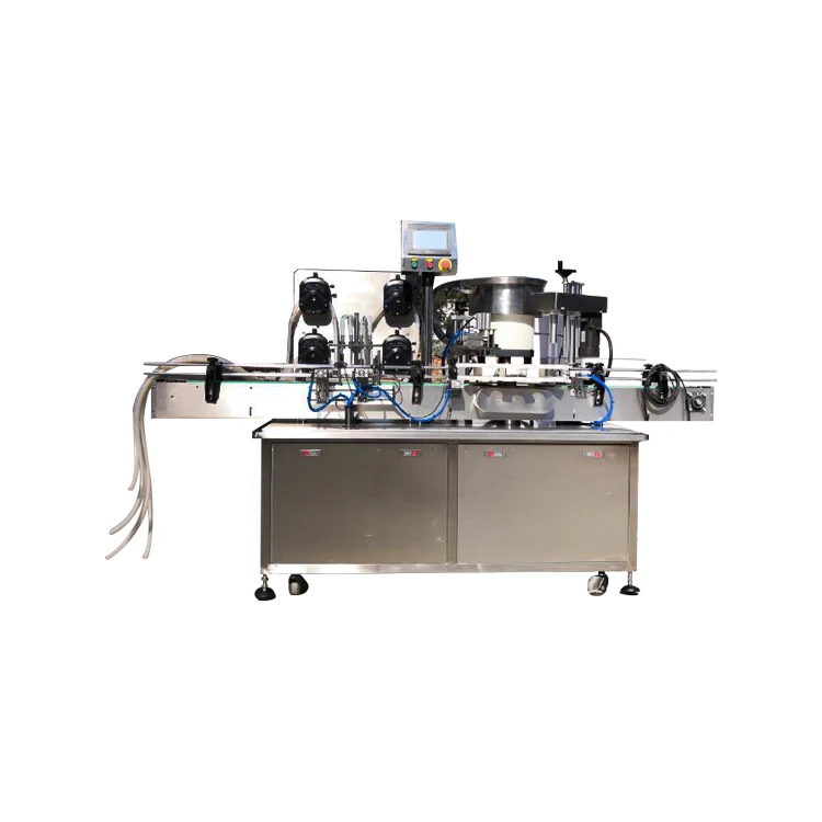 2019 New syringe filling machine bottle capper machine liquid filling capping machine
