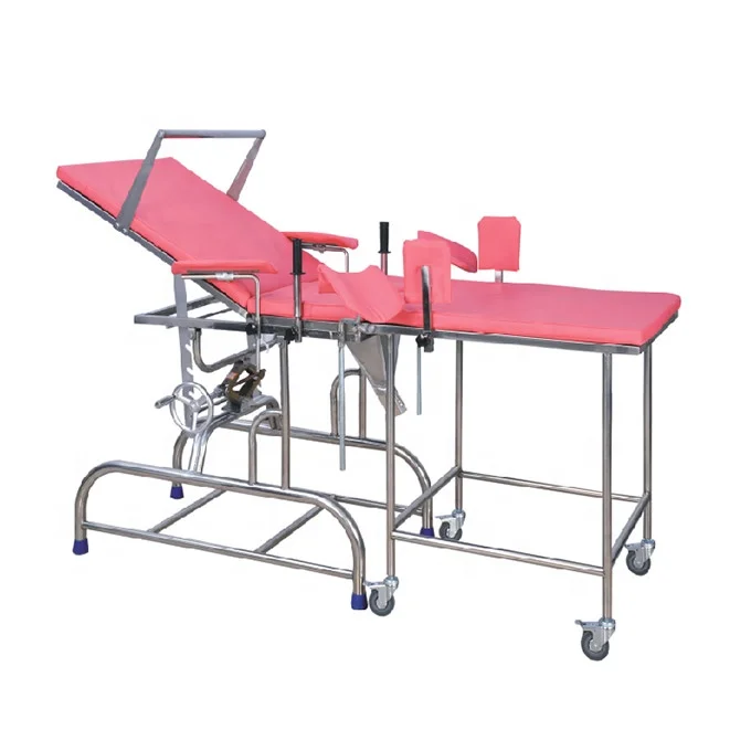
Hot sales iron stainless steel gynecological examination chair comprehensive production bed <span style=
