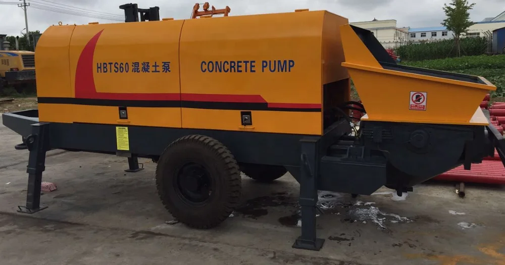 High quality factory supply electric/diesel power concrete pump