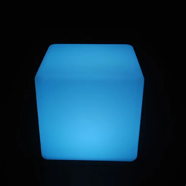 Наружный светодиодный кубический светильник RGB водонепроницаемый материал для украшения