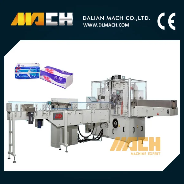 CE certification high efficiency automatic single wrapping paper packaging machine price