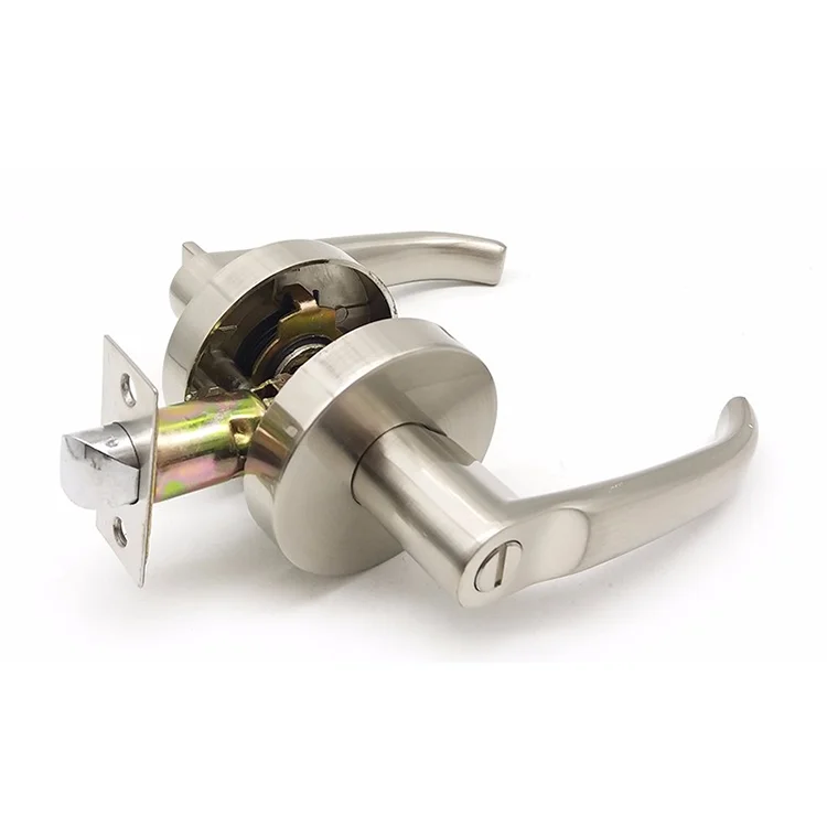 Furniture Zinc Alloy OEM Heavy-Duty Lever Lockset Gate Locks Safety Lever Door Handle Lock