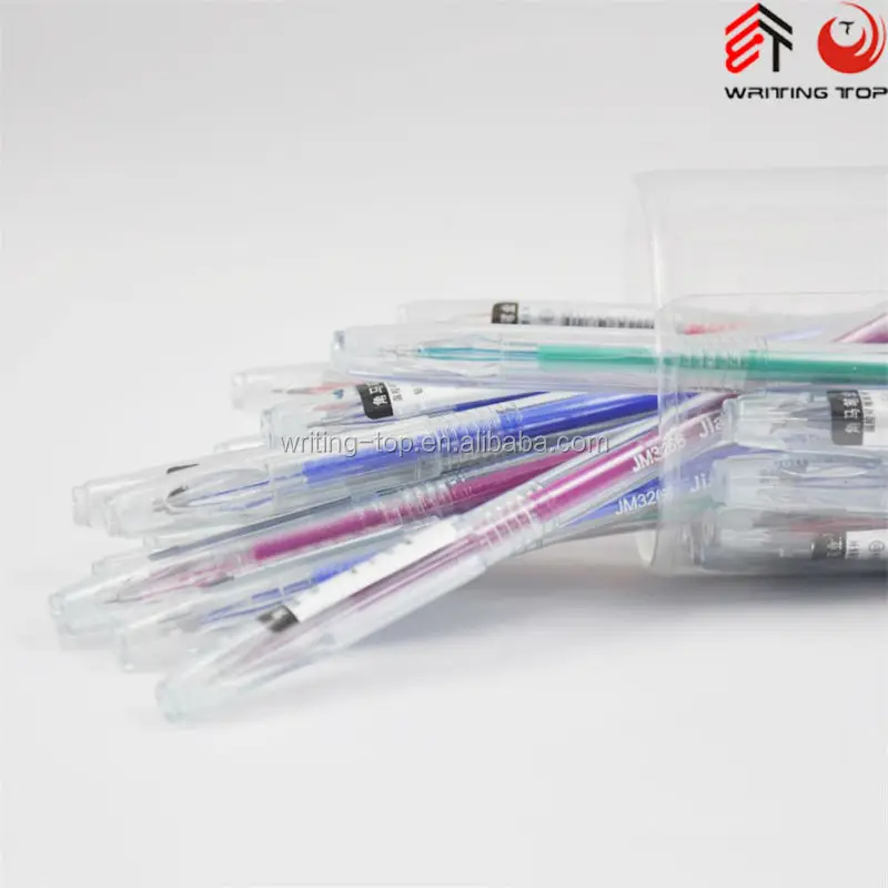 Temperature magic disappearing ink slim erasable ballpoint pen