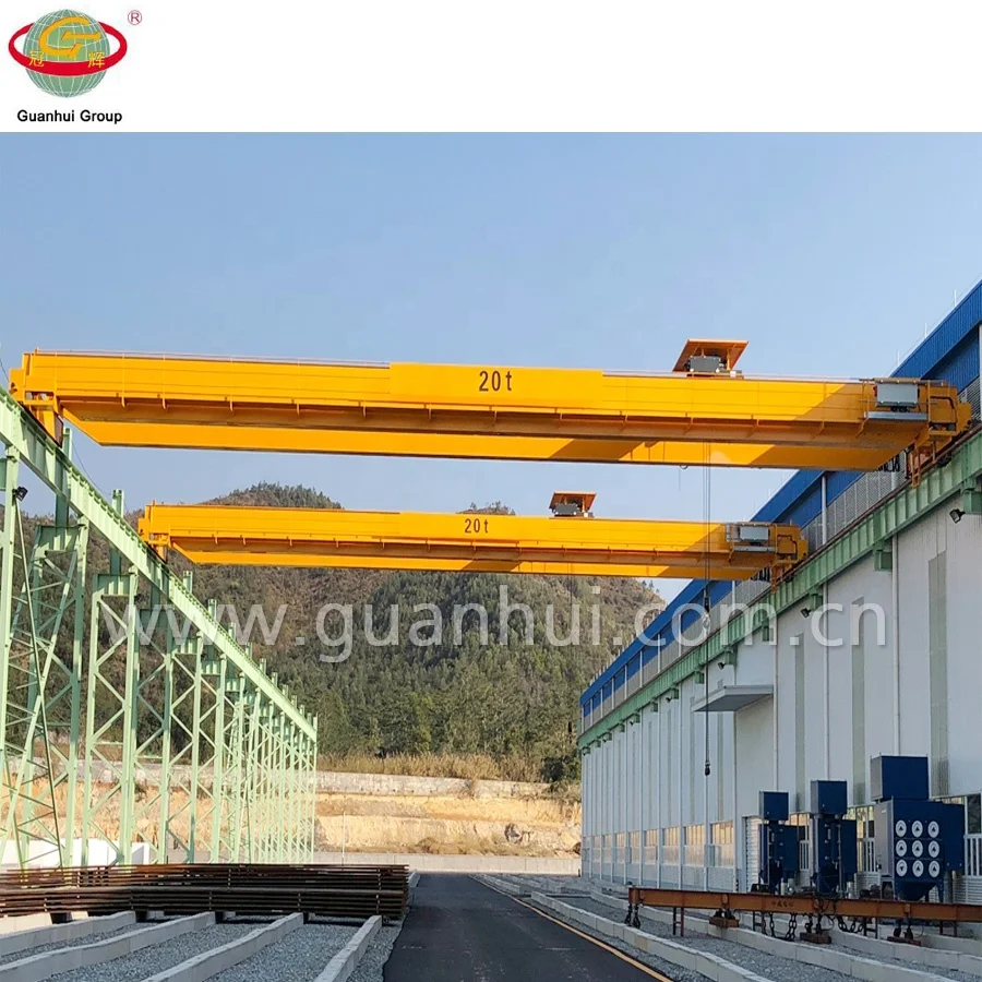 
hot selling China famous electric double beam eot crane 