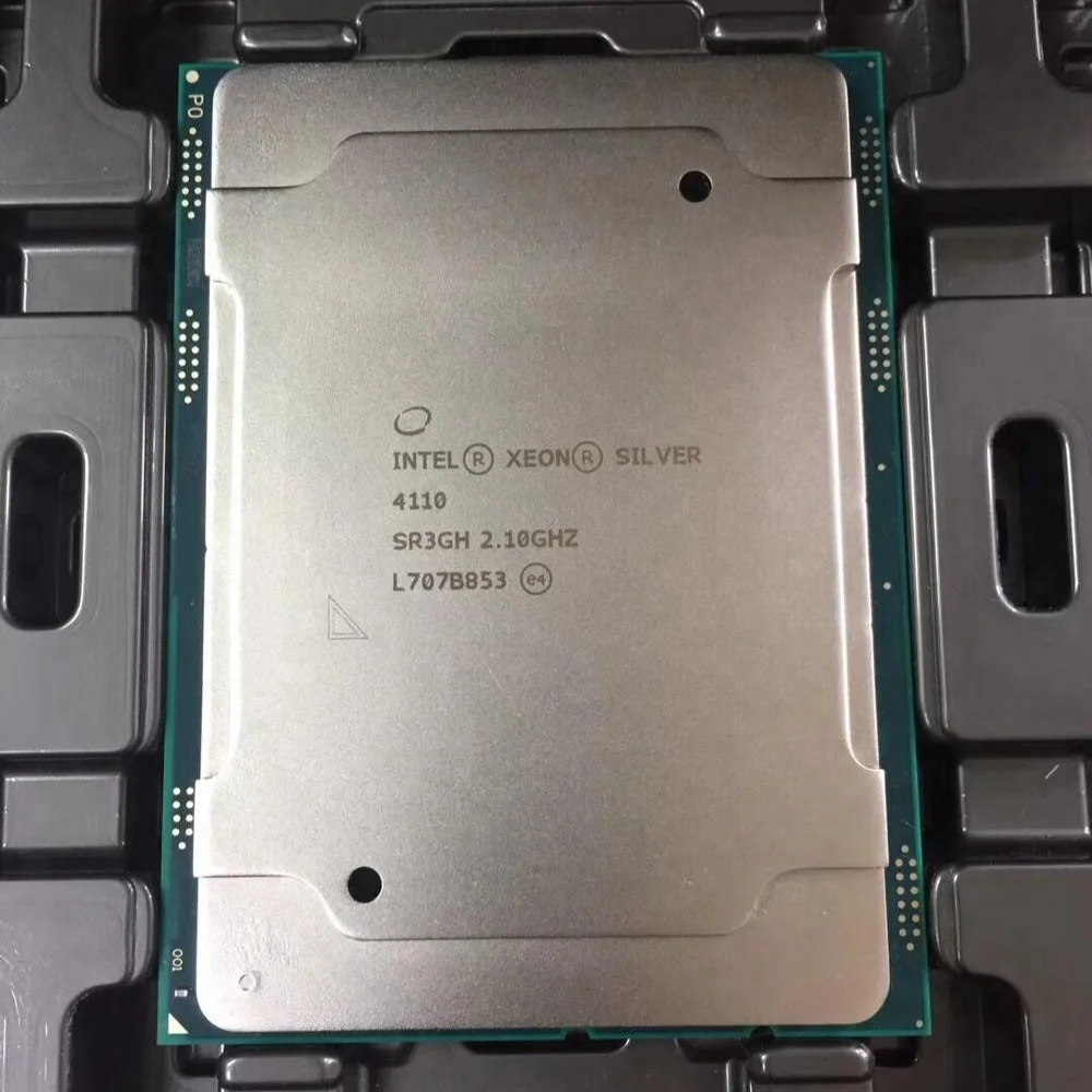  Оригинальный новый процессор Intel Xeon Silver 4110 (11M кэш 2 10 ГГц) CD8067303561400