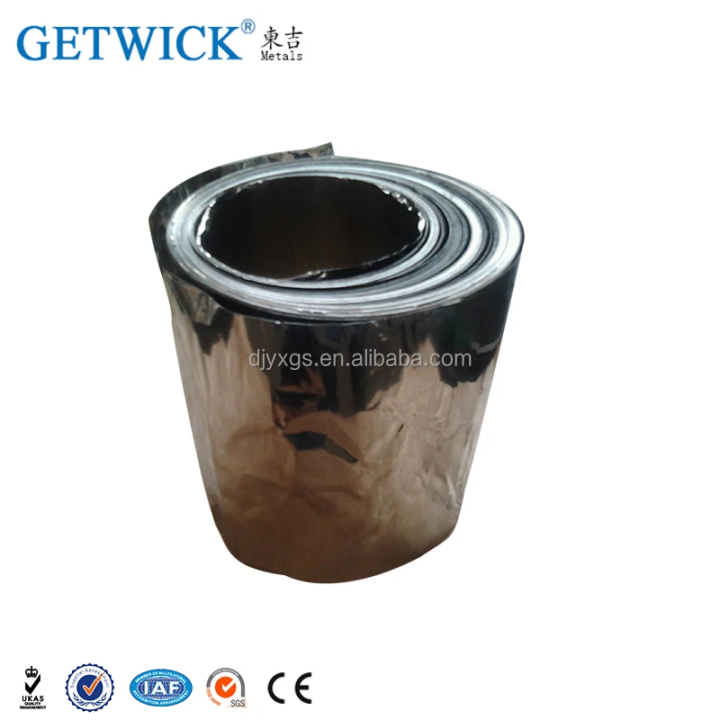  Лучшая цена GETWICK ASTM линейная фольга из чистого молибдена для продажи