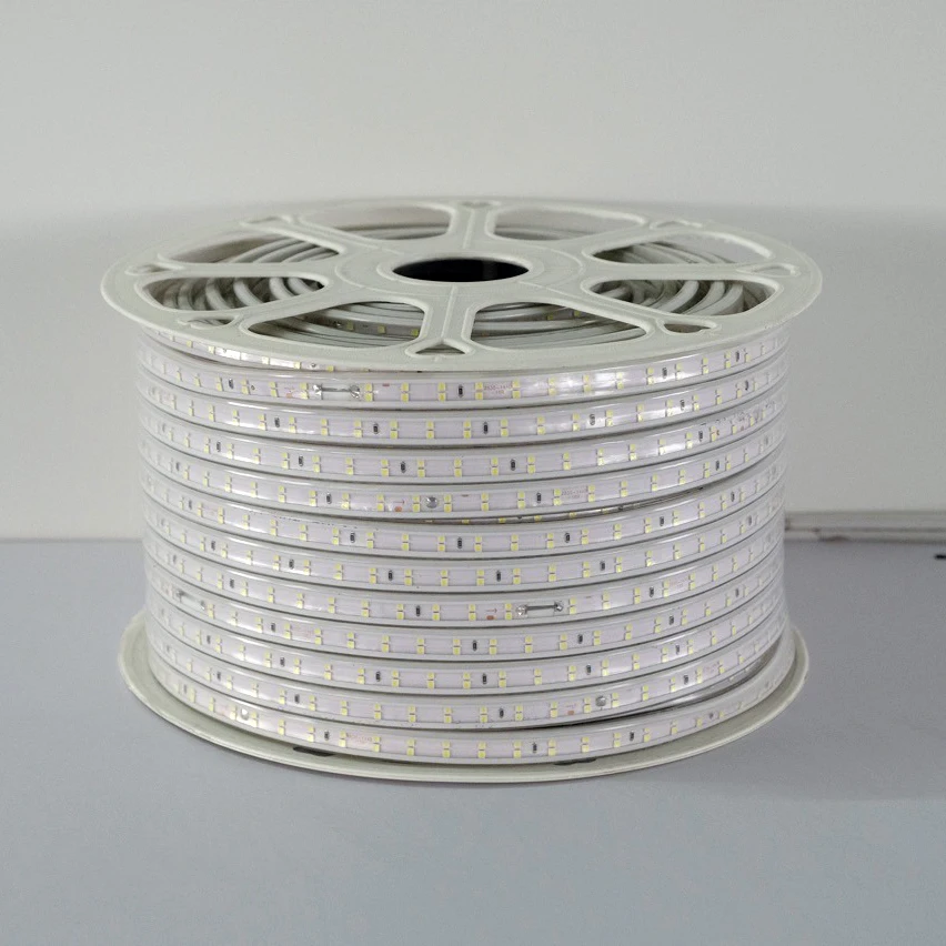 220V LED strip lights SMD2835 for home Led strip lighting 220V decoration 100m flexible led tape light 180led IP67 strip 110V