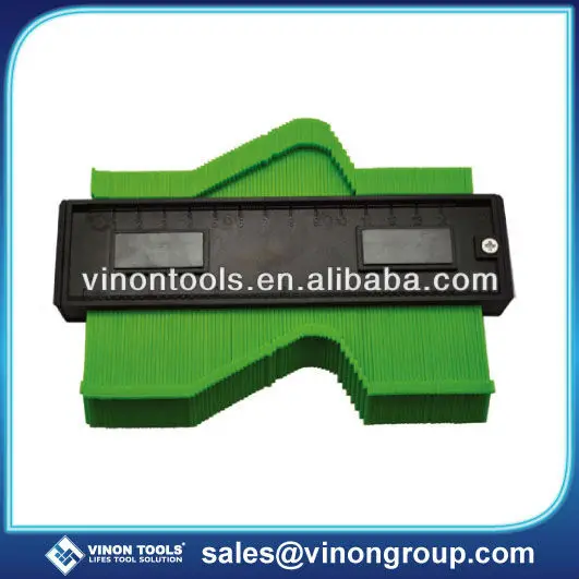 Plastic Contour Gauge, Profile Gauge for Measuring and Cutting