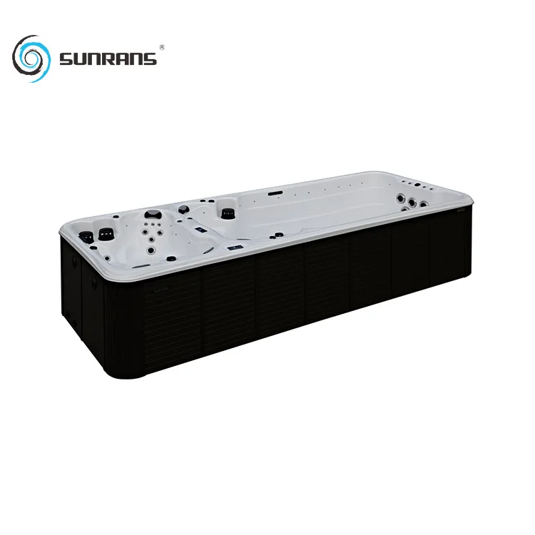 Sunrans 6 метров Оптовая Продажа 10 человек Бальбоа спорт плавательный спа Большой надземный бесконечный бассейн открытый