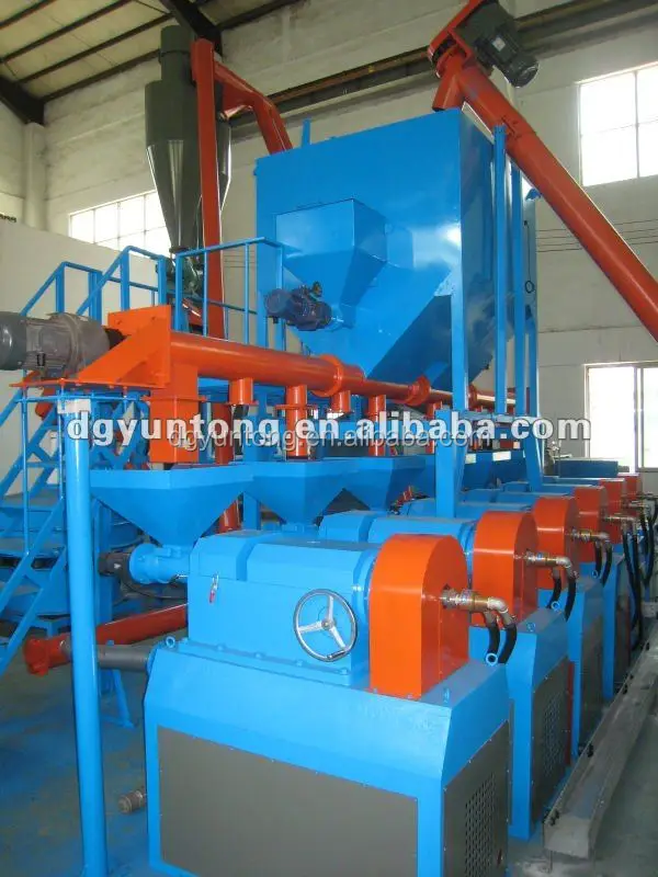
Yuntong Brand Waste tyre recycling plant Rubber grinder mill hammer 