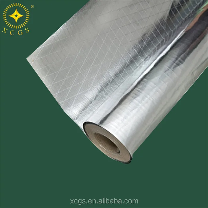 Vapore Barrier Aluminum Foil Scrim Kraft Paper with Single Sided Aluminum