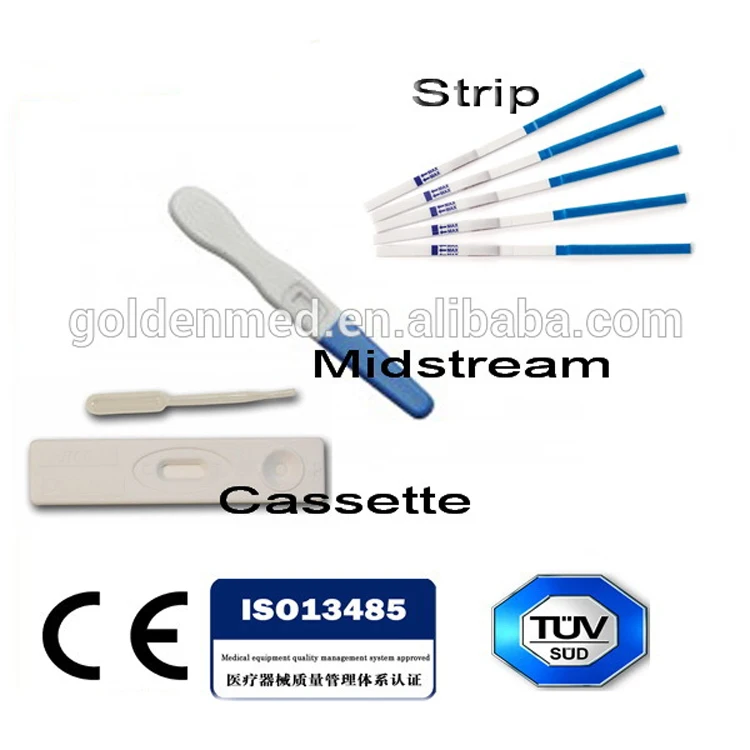 
One step digital urine hcg pregnancy test strip 