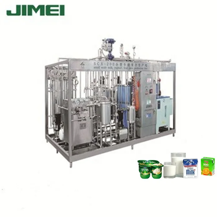 commercial milk and  yogurt production line making  processing machine plant